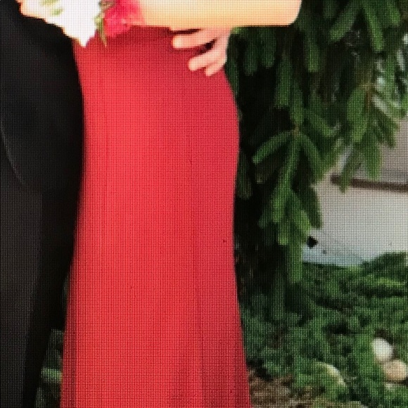 Prom Dress Color - wine -burgady - Picture 7 of 7